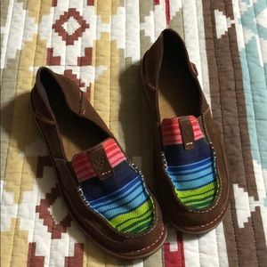 Ariat serape shoes